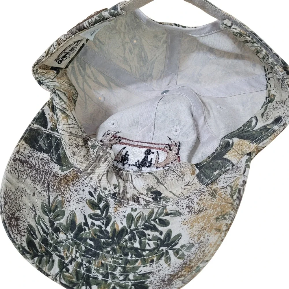 Game Guard Outdoors Camouflage Embroidered Logo Baseball Cap Hat Youth‎